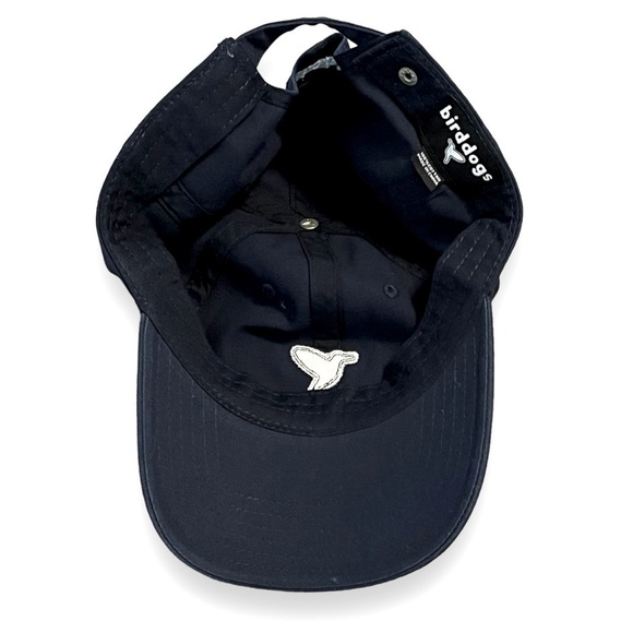 Birddogs Logo Baseball Hat Navy Blue w/Pink Logo 100% Cotton Adjustable Preppy - Picture 5 of 5
